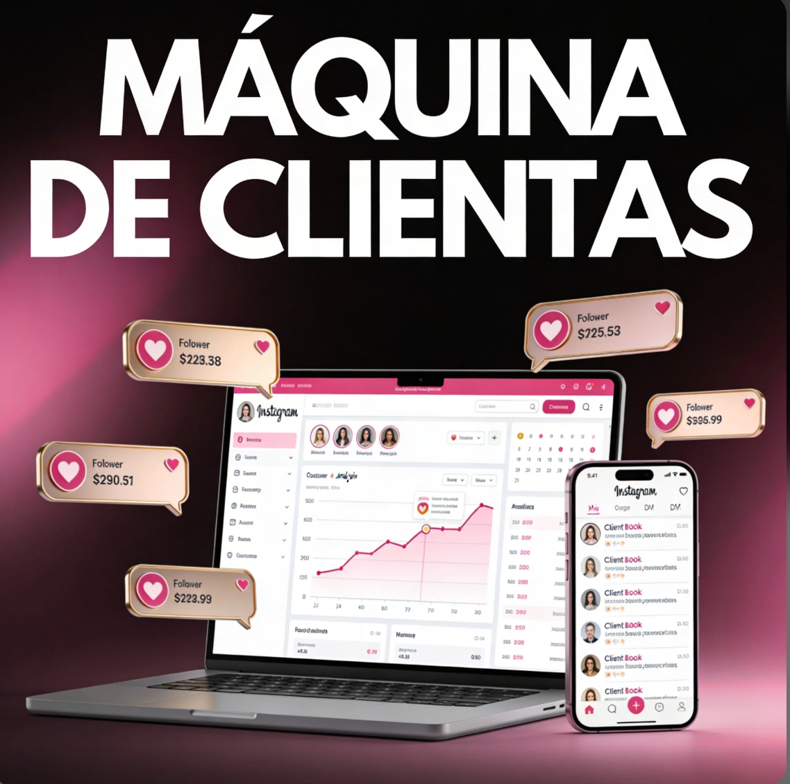 Maquina de Clientas - Sistema profesional
